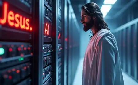 People Are Turning to AI Jesus for Comfort and Salvation