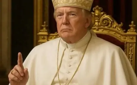 Trump Heavily Criticized for Image Depicting Him as New Pope