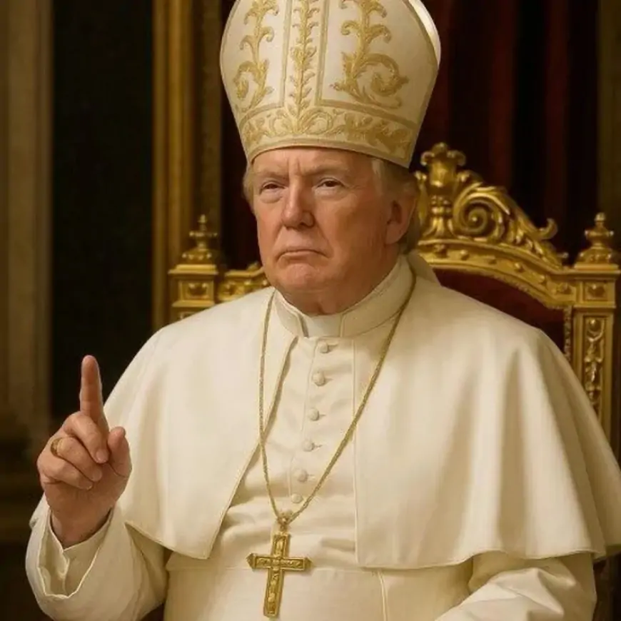 Trump Heavily Criticized for Image Depicting Him as New Pope