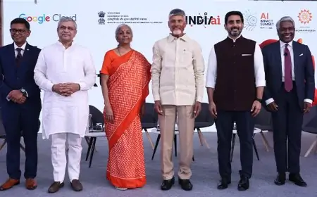 Google Commits $15 Billion to Build AI and Data Center Hub in Visakhapatnam