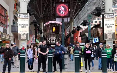 Las Vegas Deploys AI-Powered Smart Signals to Protect Pedestrians in Historic Fremont Corridor