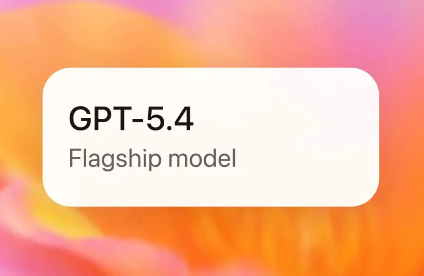 OpenAI Just Launched GPT 5.4 To Solve The Worlds Most Complex Problems