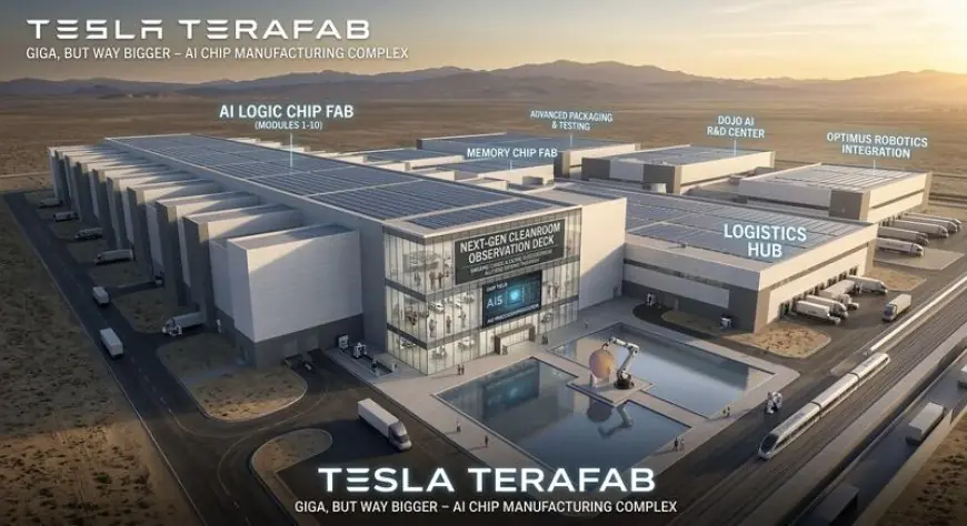 Tesla plans to build a massive semiconductor plant for artificial intelligence