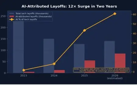 Artificial Intelligence Triggered Over Fifty Thousand Tech Layoffs in March