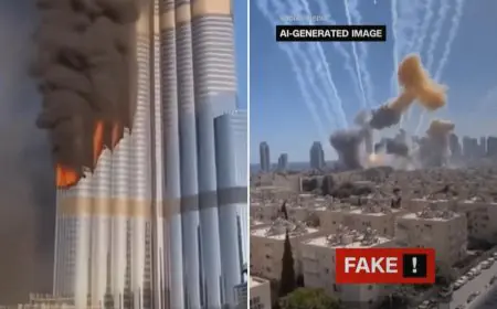 AI-Generated Battlefield Video Debunked Amid Iran–US Conflict