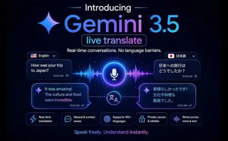 Google Unveils Gemini 3.5 Live Translate & Android 17 with New AI Features