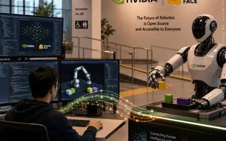 Nvidia & Hugging Face to Collaborate on Open-Source Robotics Models