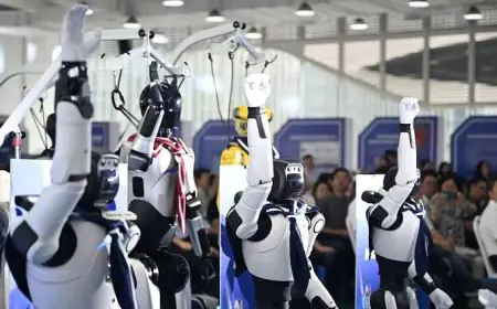 AI Is Moving From Chatbots Into Humanoid Robots and Physical Machines