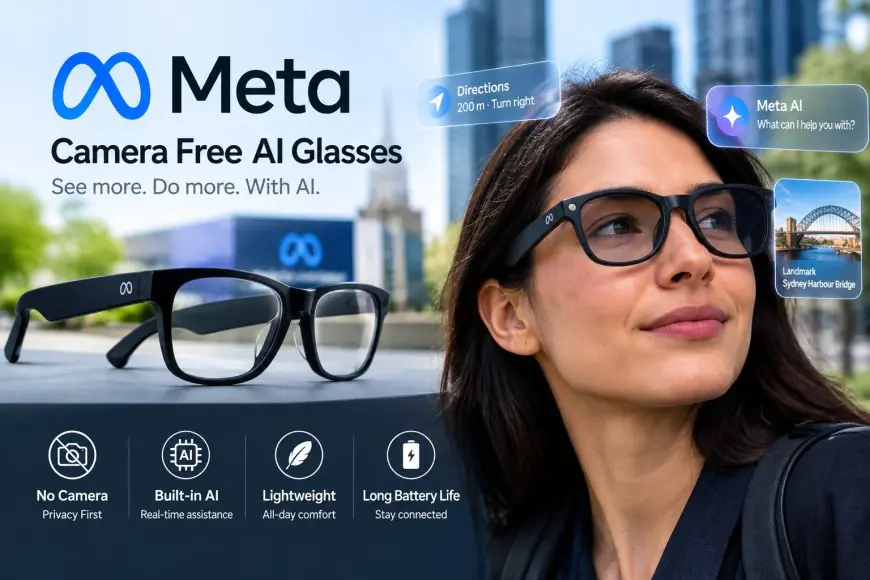 Meta Just Launched Camera Free AI Glasses and What It Means for Wearable AI