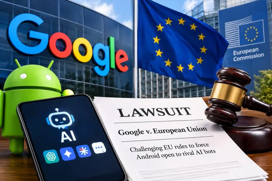 Google Is Suing the EU Over Forcing Android Open to Rival AI Bots