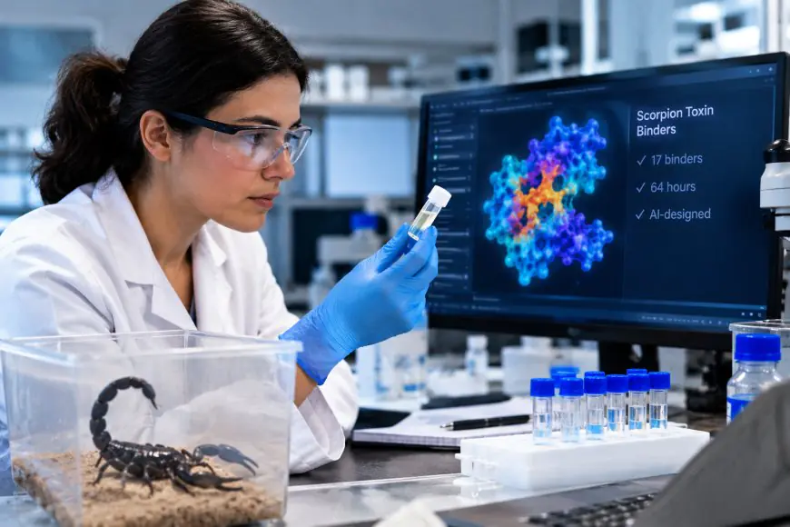 Claude Designed 17 Scorpion Toxin Binders in Just 64 Hours and Why It Is Not an Antivenom Yet